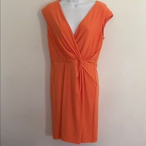kelly and diane orange dress size 10